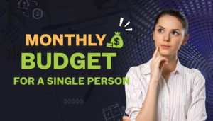 What is a good monthly budget for a single person